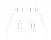 A white button with an image of a camera.